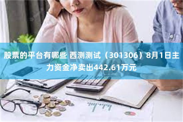 股票的平台有哪些 西测测试（301306）8月1日主力资金净卖出442.61万元