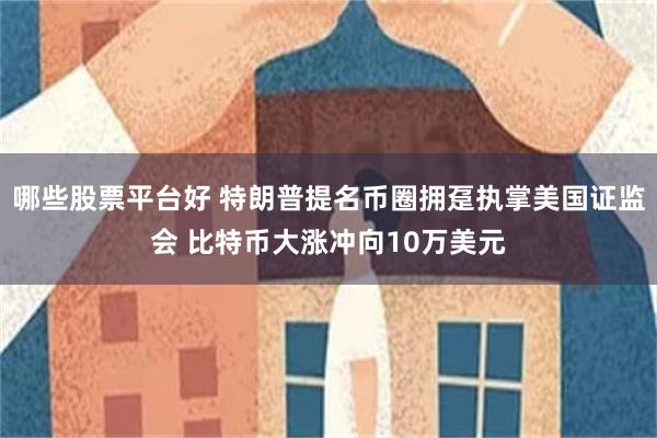 哪些股票平台好 特朗普提名币圈拥趸执掌美国证监会 比特币大涨